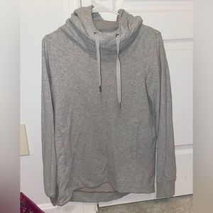 Lululemon Cowl Neck Gray Sweatshirt